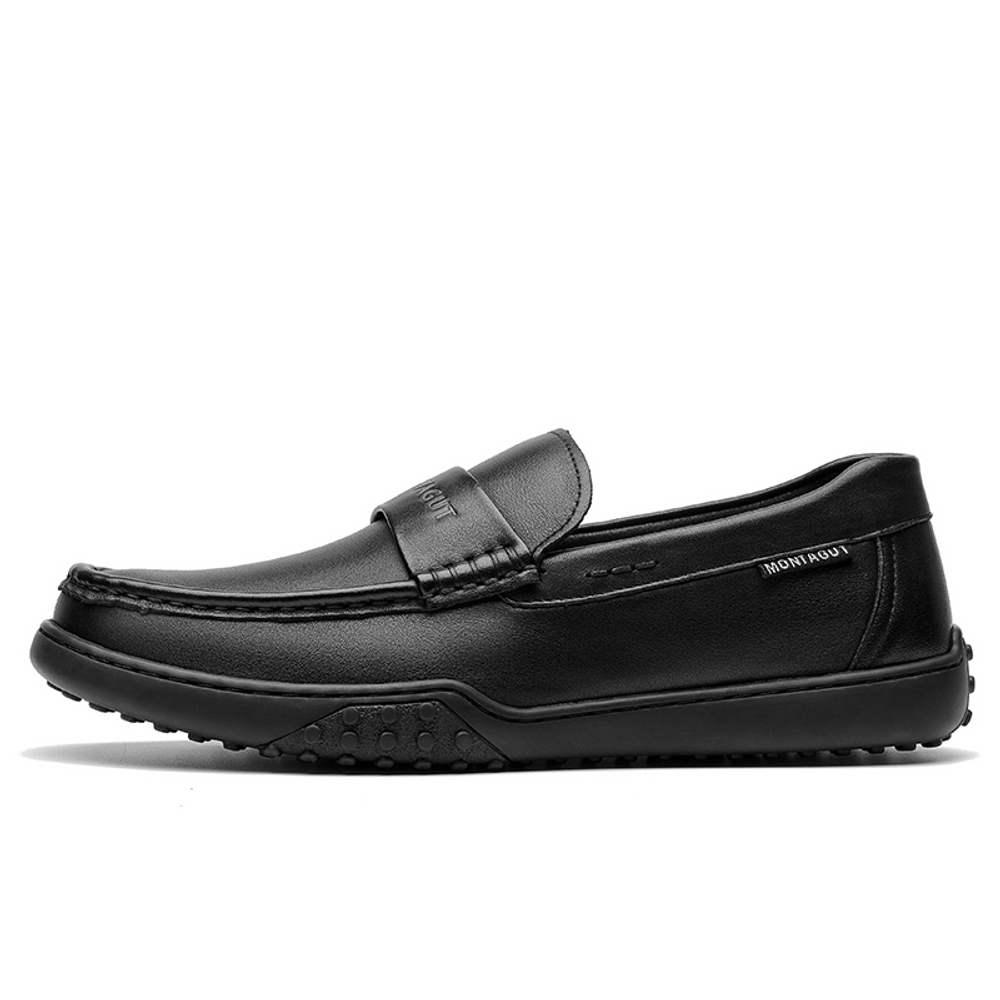 Montagut Gommino Loafers Men"s Black