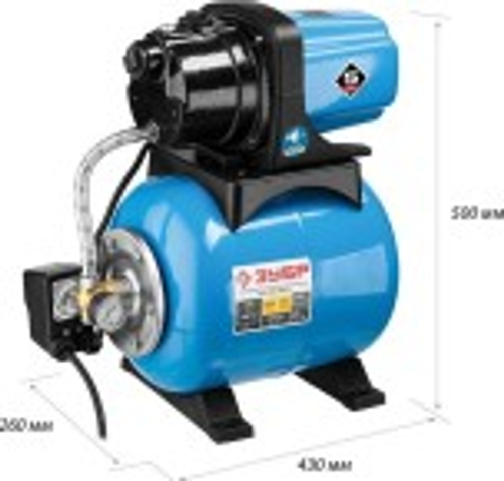 Установка для водоснабжения ЗУБР НАС-М3- 800-Ч НАС-М3-800-Ч