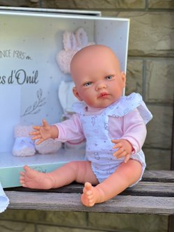 Кукла Реборн Nines 45см Rubi Girl виниловая (N0237)