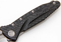 Нож Custom Microtech Marfione Socom Delta Tanto Knife Carbon Fiber (High Polish)фотография - 3