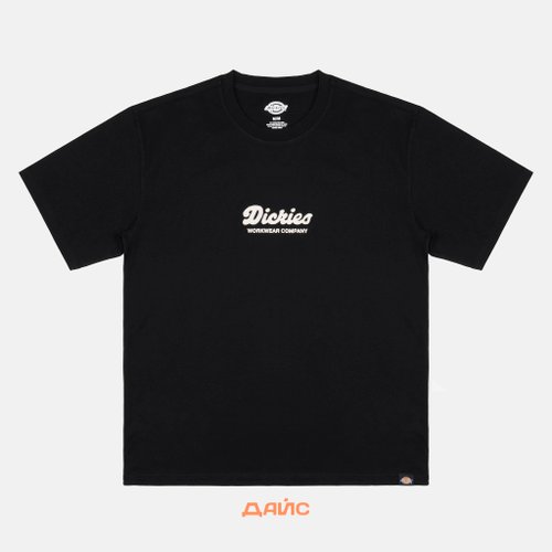 Футболка мужская Dickies Lewistown Embro артикул:DK0A4Z94BLK1 - купить в магазине Дайс