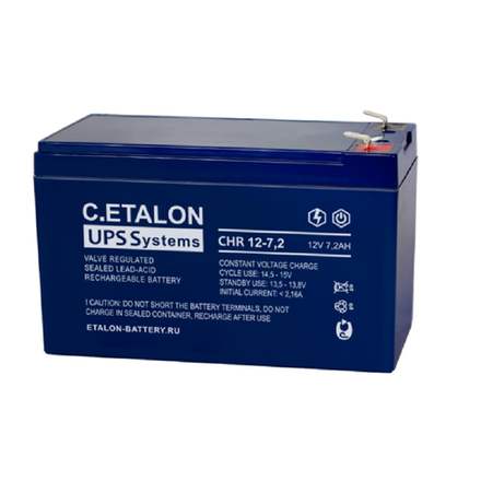 Аккумулятор C.ETALON CHR 12-7.2 (12В 7А/ч)