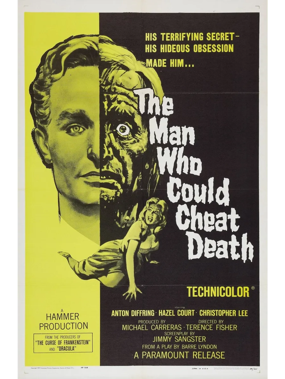 Человек, обманувший смерть (1959) (DVD-R)