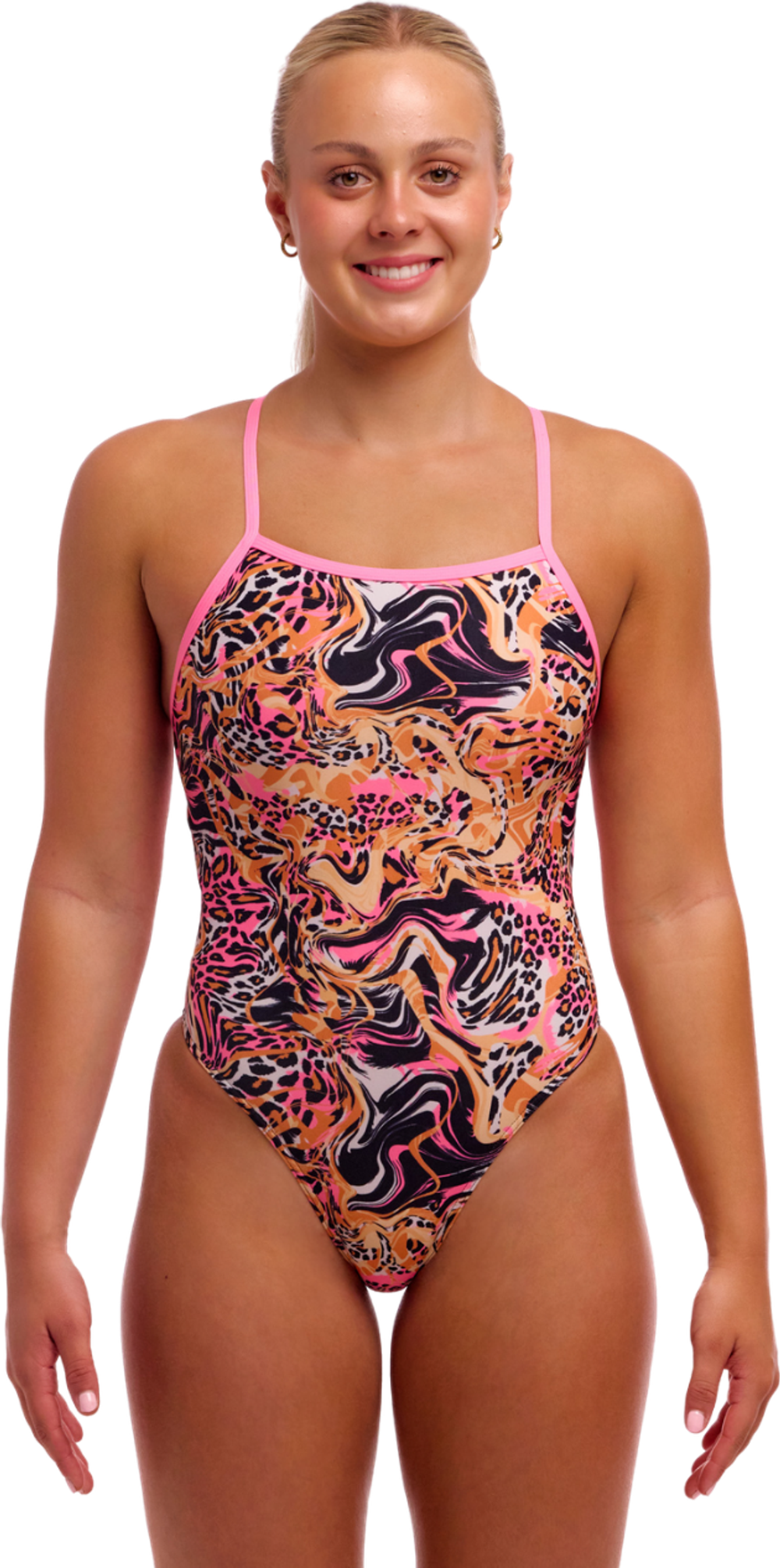 Купальник FUNKITA Tipsy Tiger (Tie Me Tight)