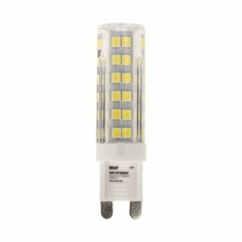Лампа светодиодная REXANT капсульного типа JD-CORN REXANT G9 230 В 5 Вт 6500 K холодный свет (полика