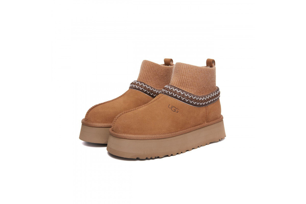 UGG Tazz Knit Chestnut