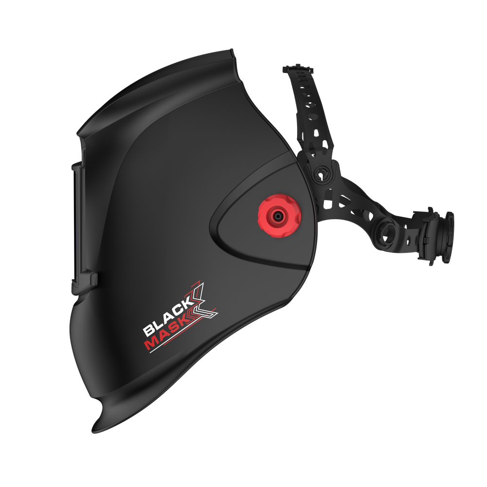 Маска сварщика хамелеон BLACK MASK АСФ 100 51ST100FS (с откидным стеклом)