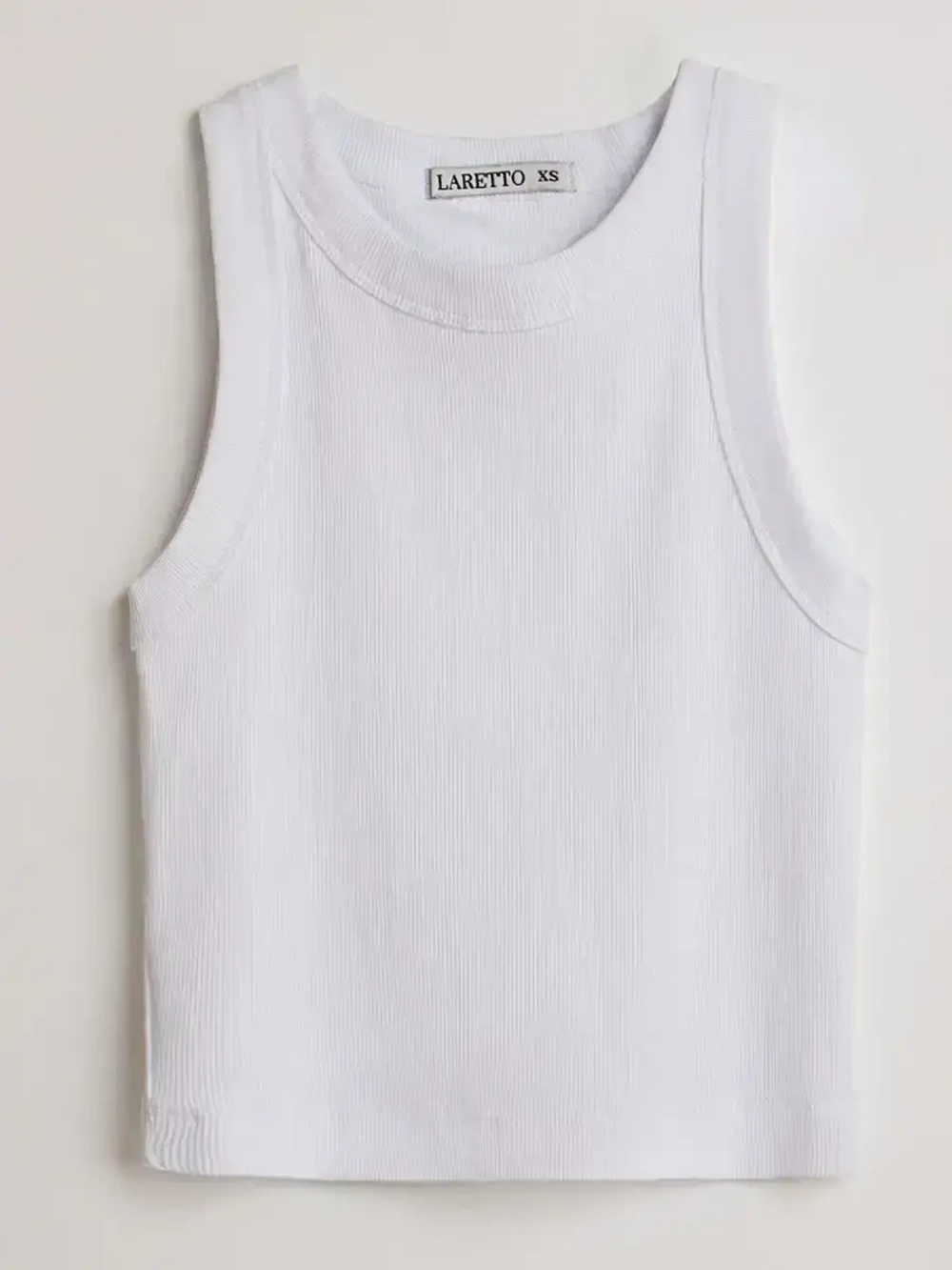 Белый кроп топ укороченный под пиджак