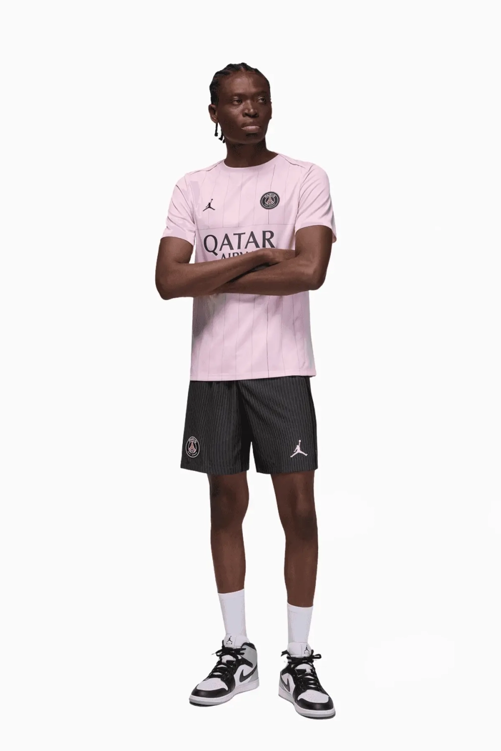 Шорты Nike PSG x Jordan 25/26 Четвёртая Match - черный