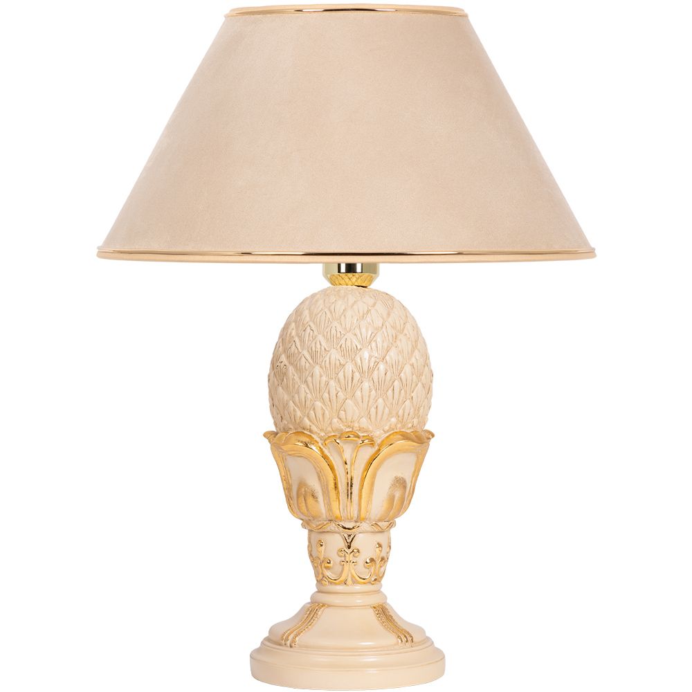 Настольная лампа Источник Энергии Айвори с абажуром №38 Айвори