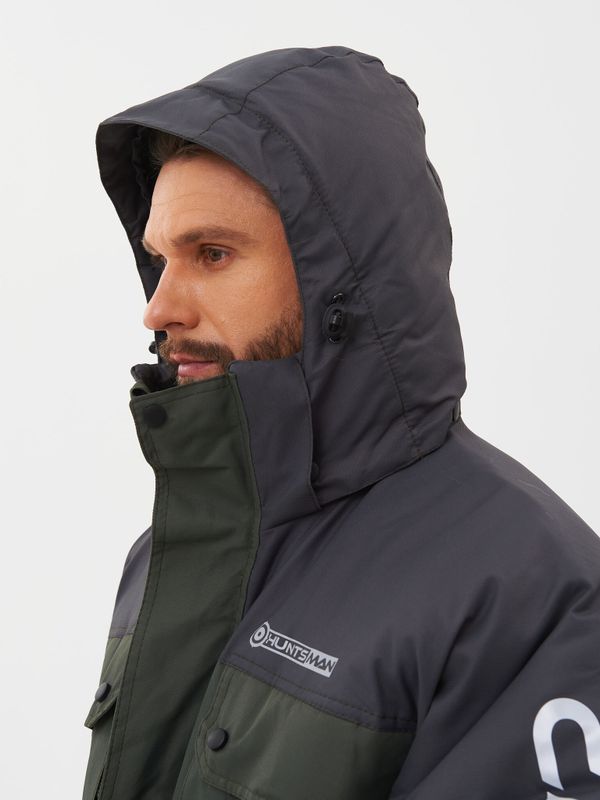 Костюм зимний Канада ткань Оксланд цвет Зеленый/Графит