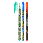 Ручка гелевая, Basir, цветные чернила, серия "Спорт", ароматизированная с блёстками, 60 шт