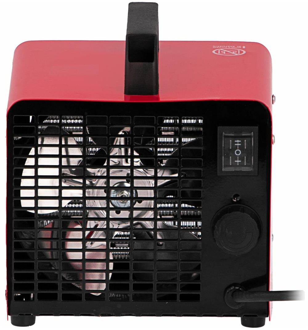 Тепловая пушка керамическая MTX SHCL-3000, квадратная, 230 В, 480 м3/ч, 1/3 кВт, арт. 96403