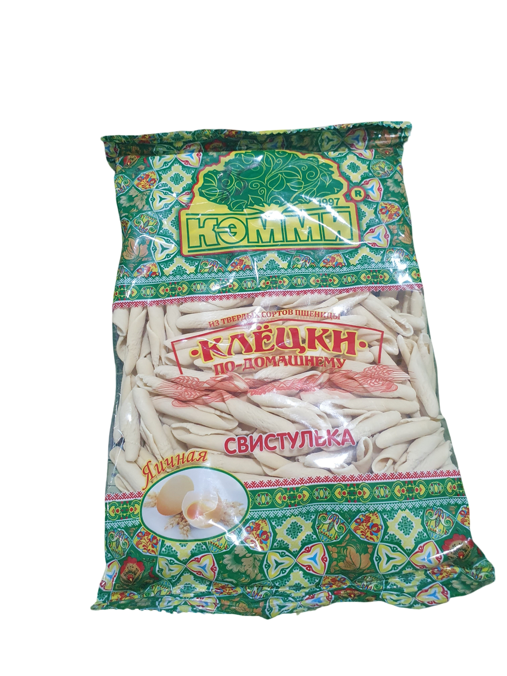 Макаронные изделия Кэмми Клецки по-домаш яичные свистулька, пл.пак, 300г