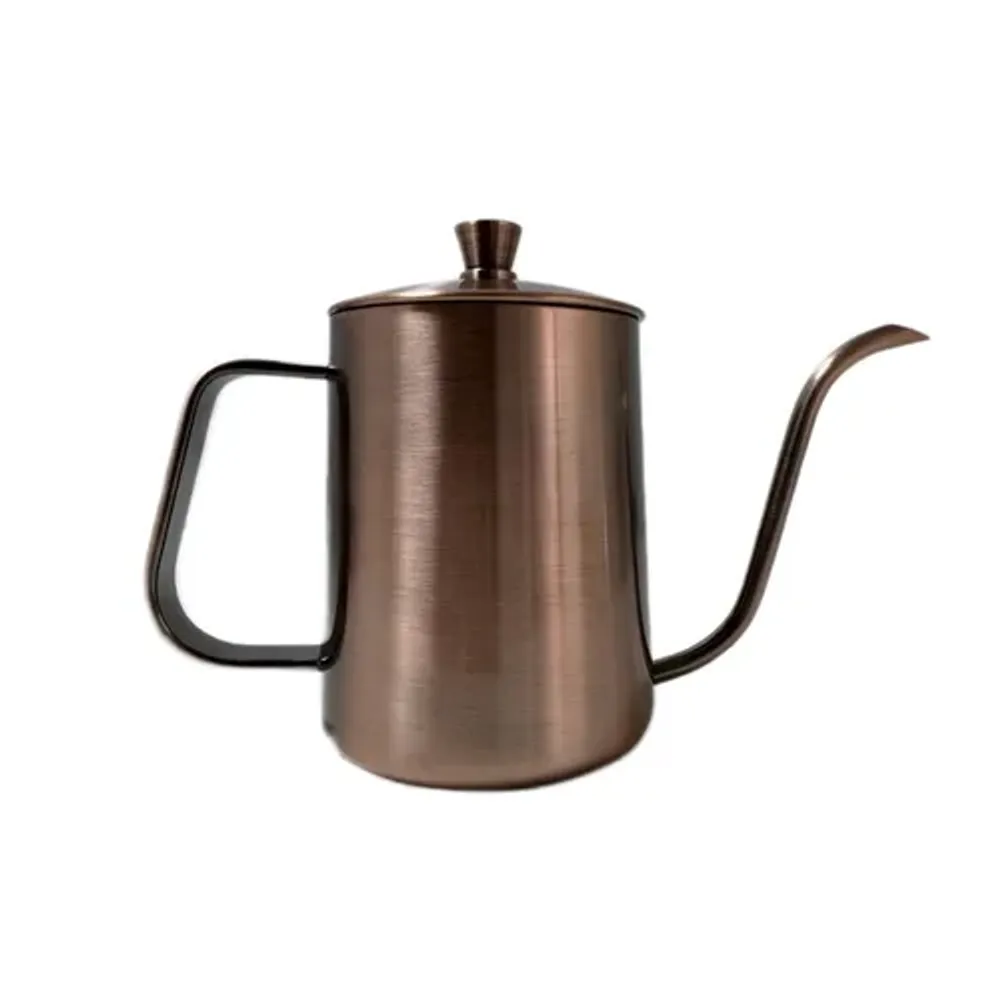 Кофейник чайник 600 мл Бариста Antique d 9,2/7,1 см h14 см цвет антик нерж. P.L. Barbossa