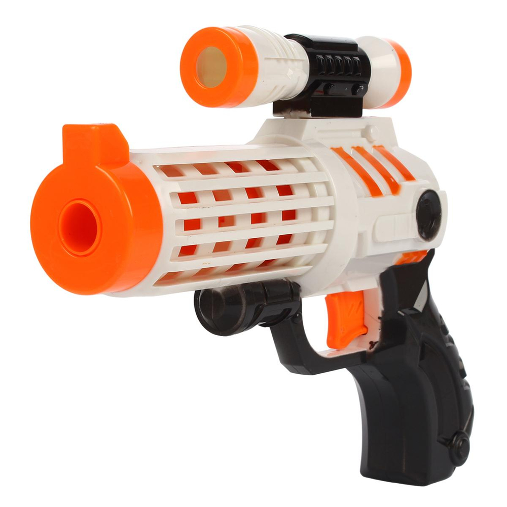 Пистолет с мягк.пулями, коробка 578