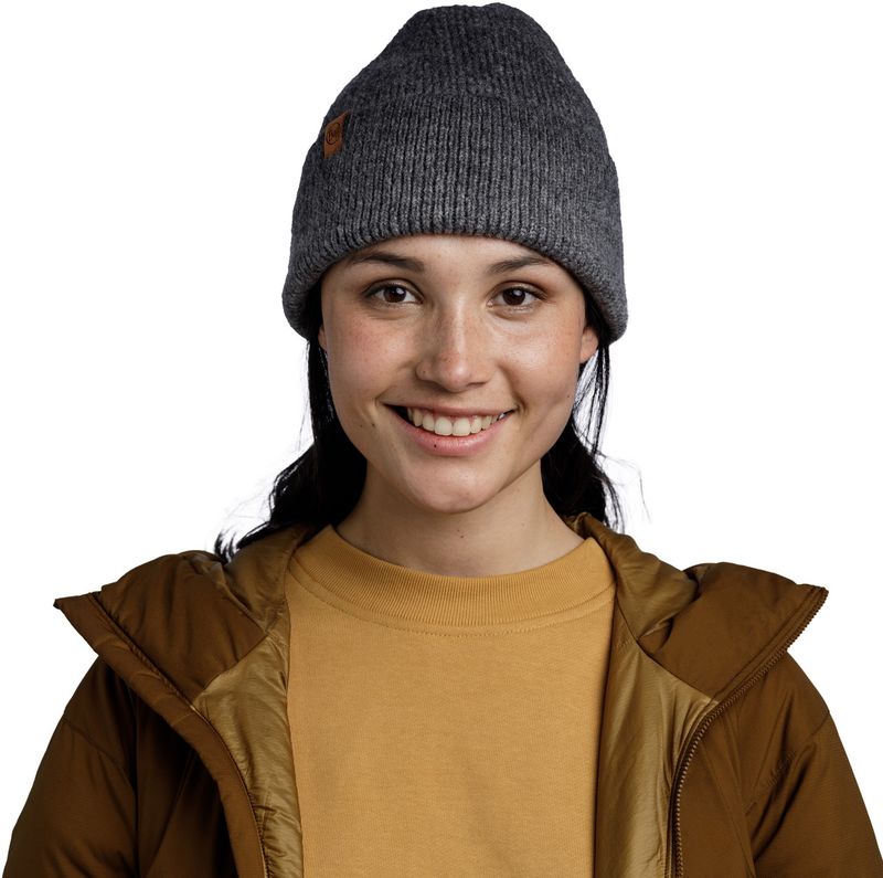 Вязаная шапка Buff Knitted Hat Marin Graphite Фото 2