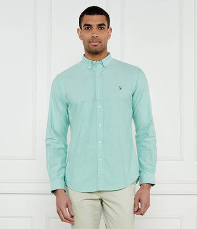 Рубашка POLO RALPH LAUREN - зеленый(710792161)