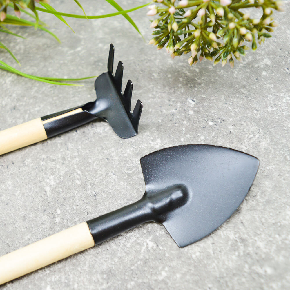 Набор инструментов для комнатных растений 2 предмета (лопатка, грабли)