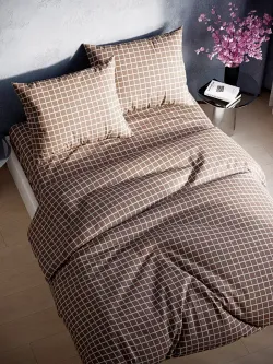 Простынь на резинке "Мэри" 180х200 см Сказка сатин