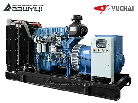 Дизельный генератор Азимут АД-400С-Т400-1РМ26 Yuchai