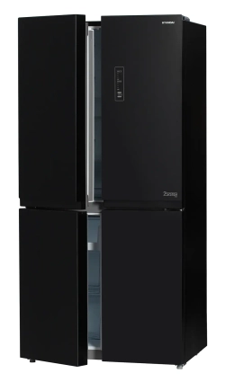 Холодильник Hyundai CM5005F (черное стекло)