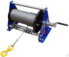 Лебедки ручные барабанные
