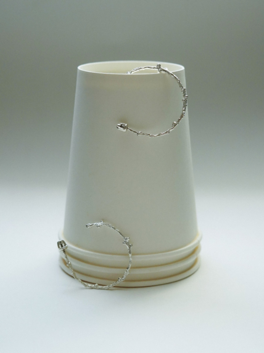 серьги конго лиственница