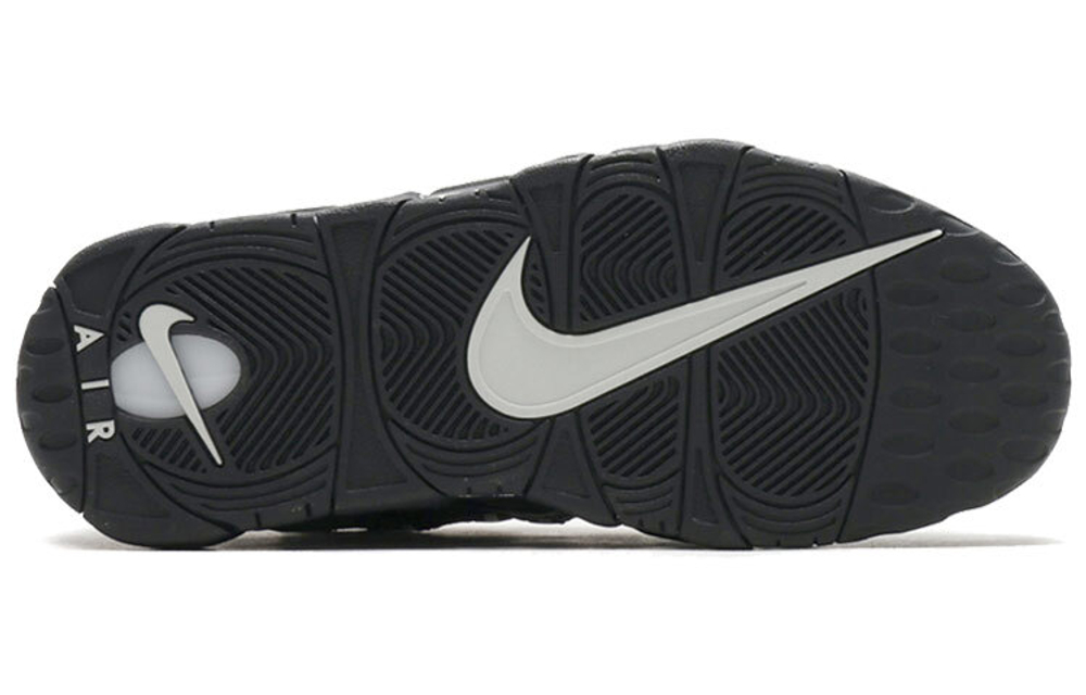 Кроссовки Nike Air More Money Black Metallic Silver
