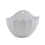 Кашпо "Хризантема" настенное 2л (бел)