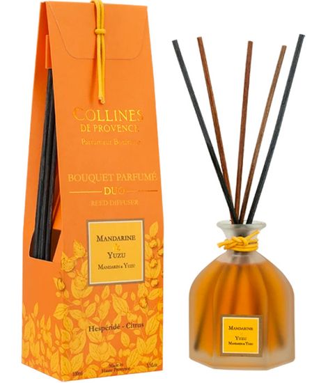 Mandarin & Yuzu, аромадиффузор Duos Parfumes collection, Collines de Рrovencе