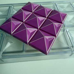 99 | Форма для шоколадных конфет "Геометрия" (275*135мм)