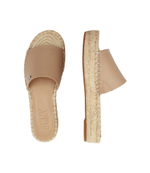 Кожаные шлепанцы DKNY - бежевый(K1304618)