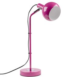 UML-B702 E14 PINK Светильник настольный. 60W. Цоколь Е14. Механический выключатель. Розовый. ТМ Uniel