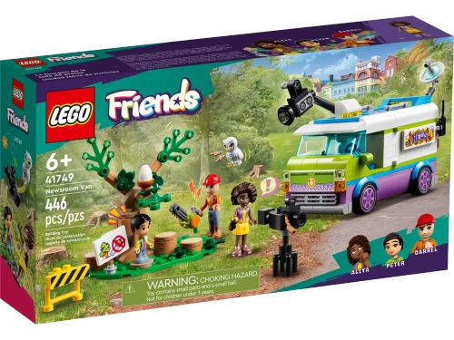 Конструктор LEGO Friends 41749 Фургон отдела новостей