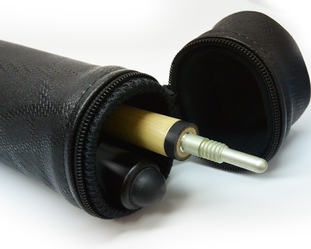 Тубус на 1 кий Меркури без кармана (черный)