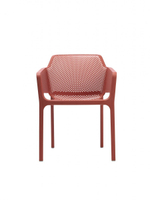 Кресло пластиковое Nardi Net, коралловый