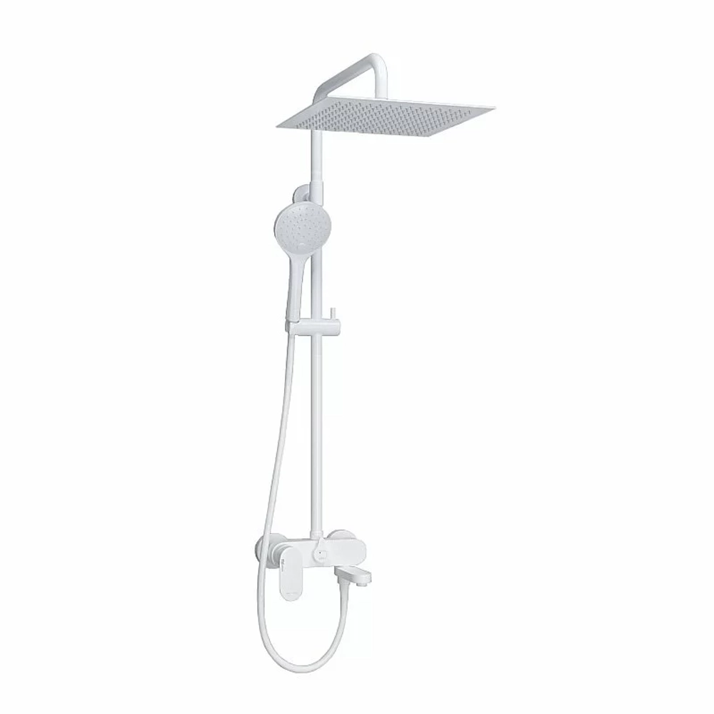 Душевая система WasserKraft Mindel 8500 SET2629 белый Soft-touch