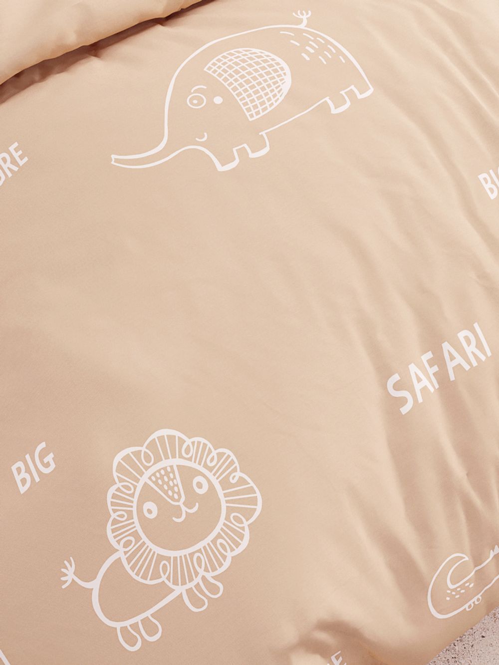 Наволочка комплект 2шт Сказка "Safari (компаньон)" 40х60 см, перкаль