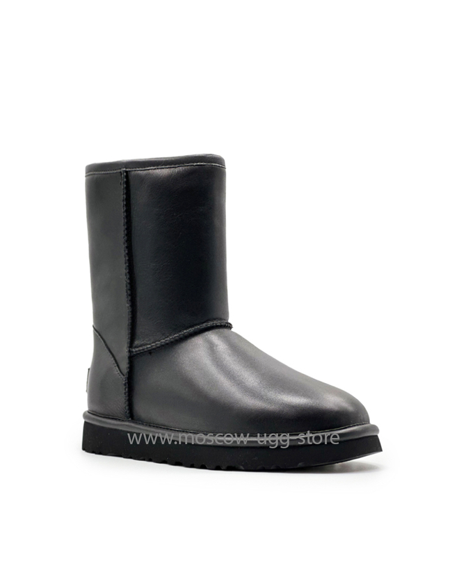 CLASSIC SHORT LEATHER-black