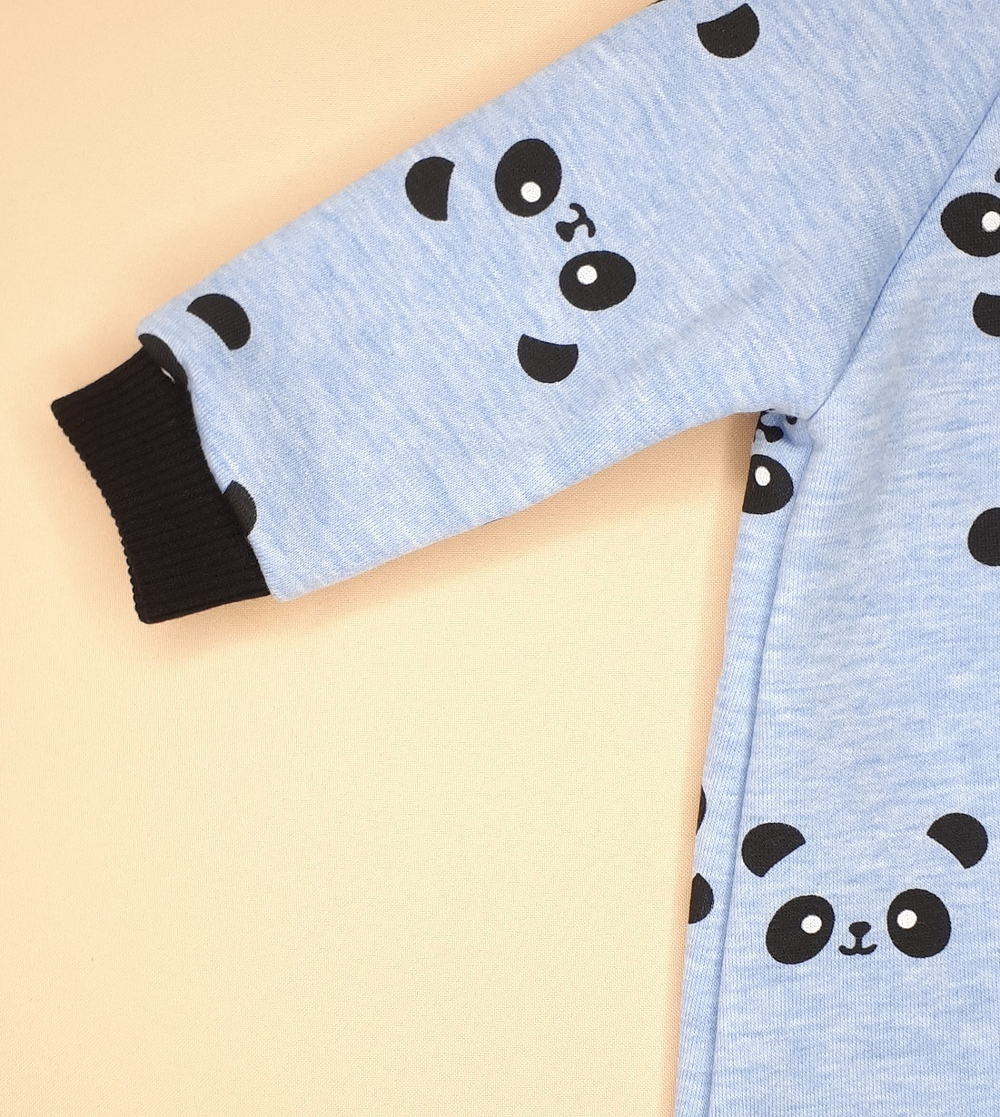 Комбинезон Глазки (голубой)