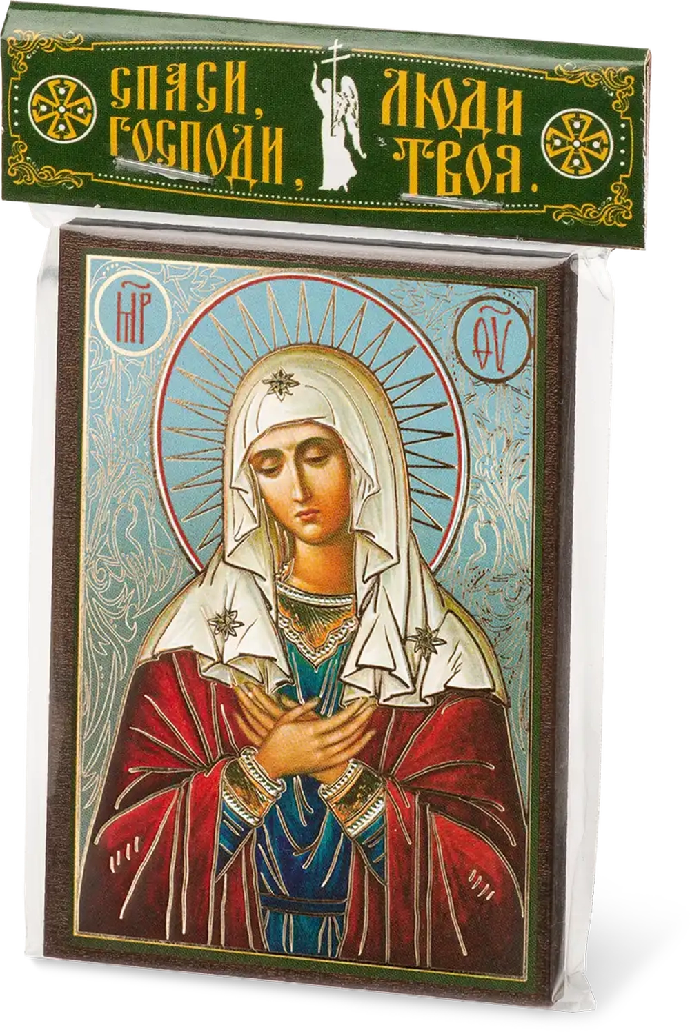 Икона БМ "Умиление" 6х9 на МДФ-6