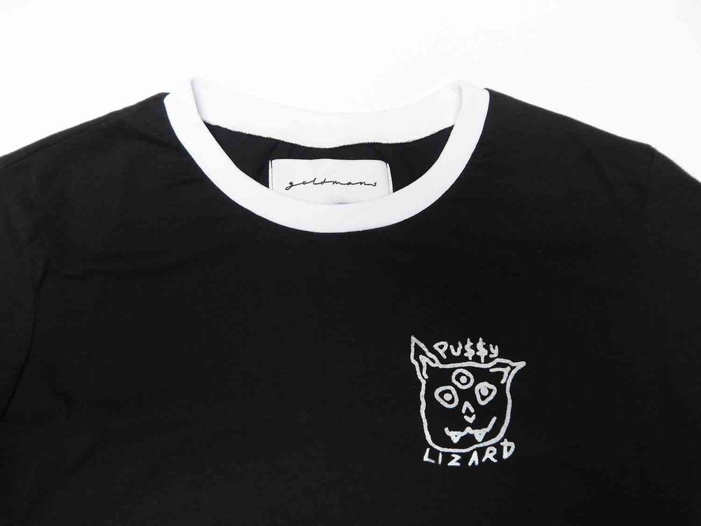 Футболка Goldmans Пуси Женская Черная