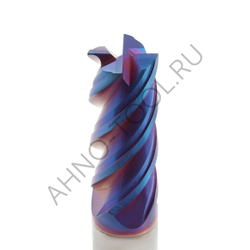 Фреза твердосплавная  12мм (L=75, l=30, хв=12) Z4 45° по закаленной стали BRHM-4E-D12.0 HRC65 AHNO