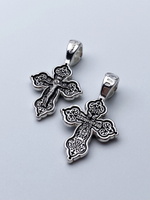 Крест из серебра/Чернение