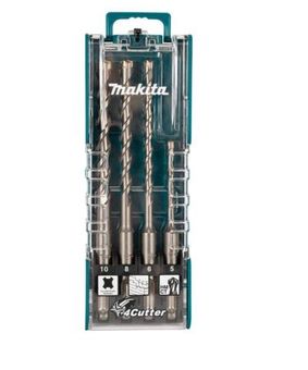Набор буров 4Cutter (4 шт.; 5, 6, 8, 10 мм; SDS-plus) Makita E-14249