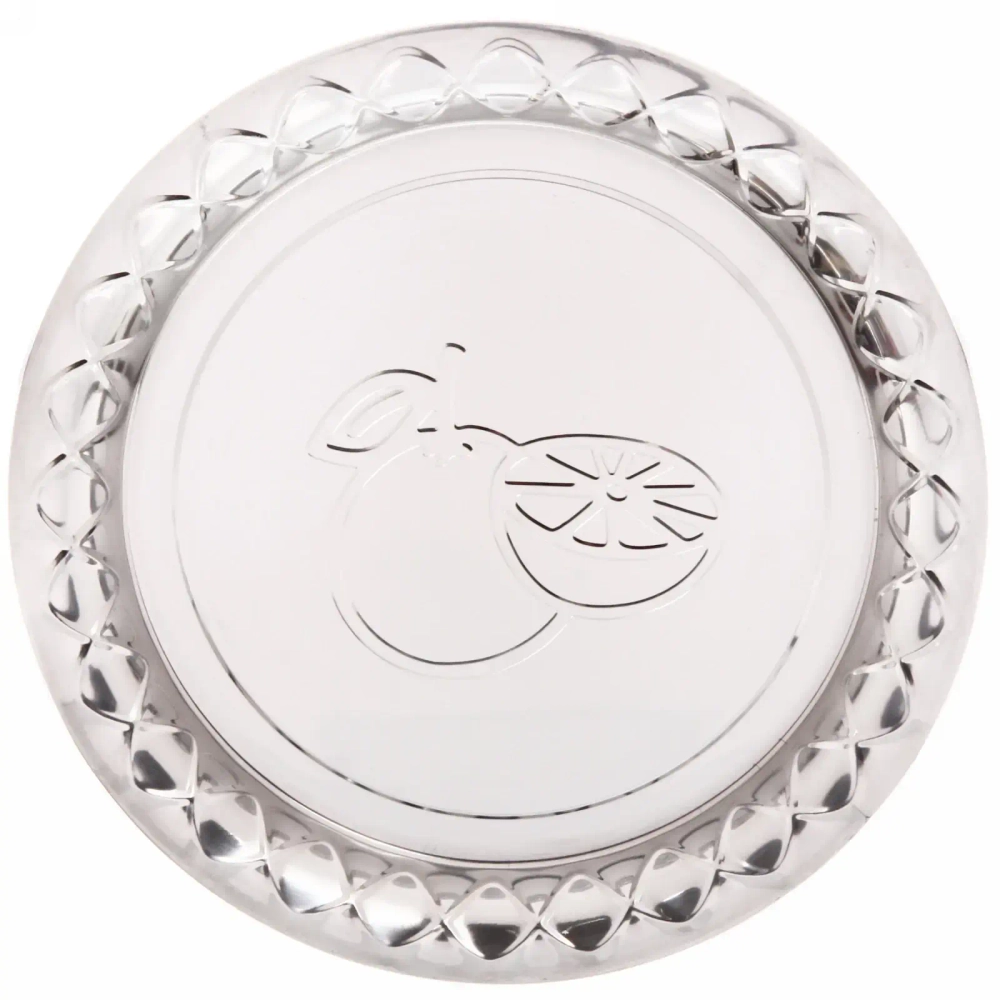 Поднос металлический «Лимоны» 28 см