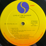 Focus – Live At The Rainbow (США 1973г.)