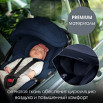 Коляска 3 в 1 Britax Roemer Smile 5Z и автокресло Baby-Safe PRO Style Night Blue Space Black