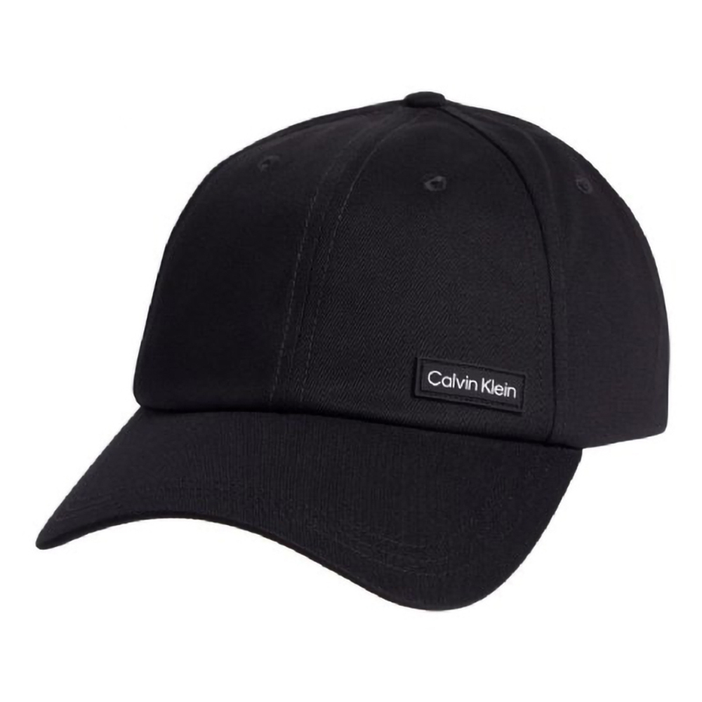 Теннисная кепка Calvin Klein Elevated Patch Baseball Cap - черный